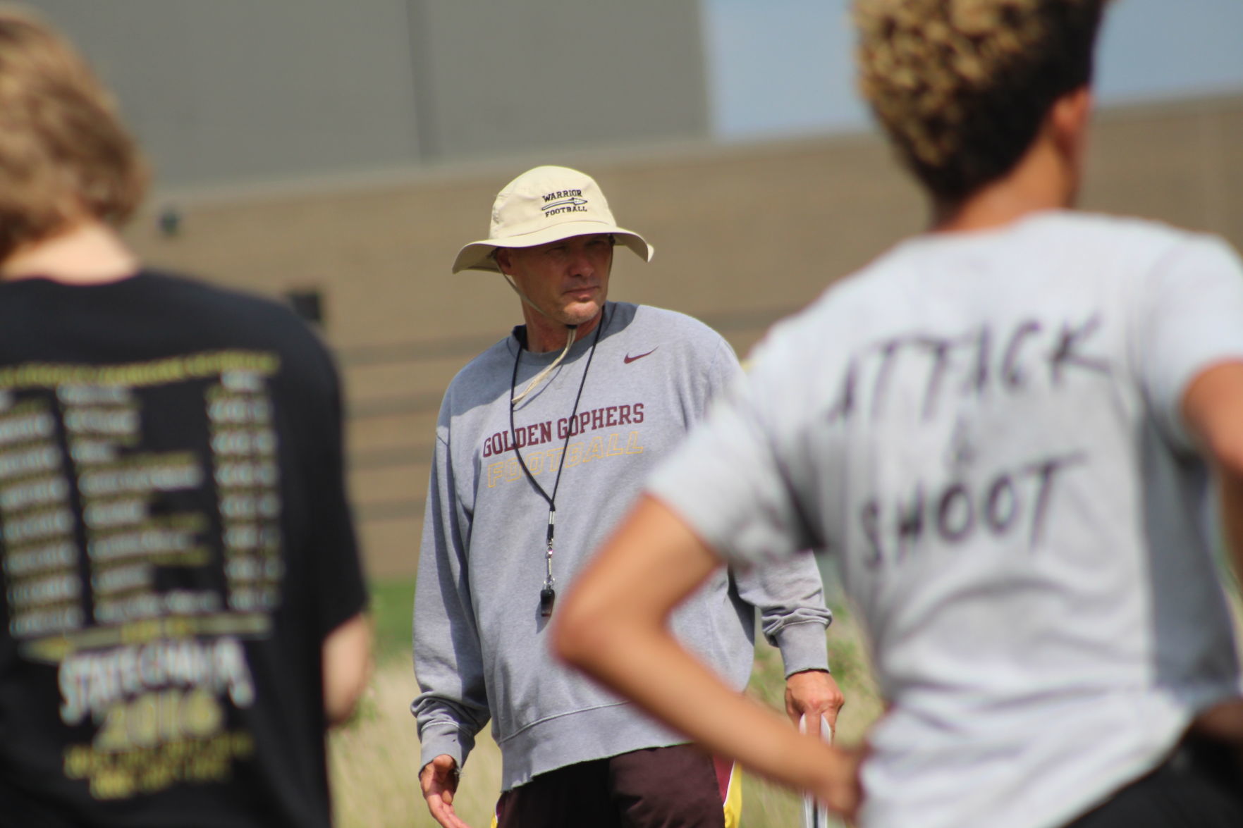 Fruechte oversees speed drill